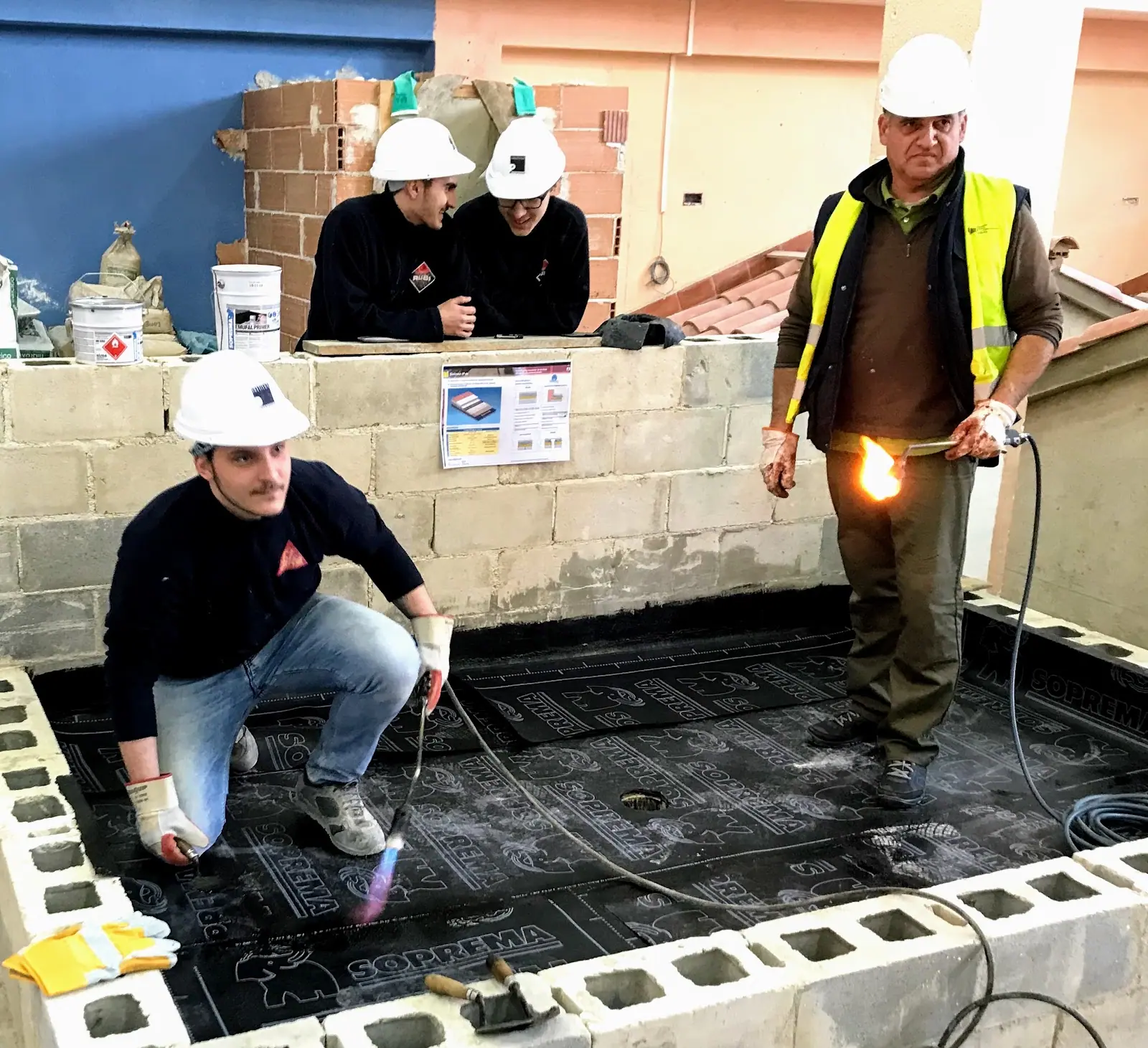 Jornada tècnica d'impermeabilització al taller