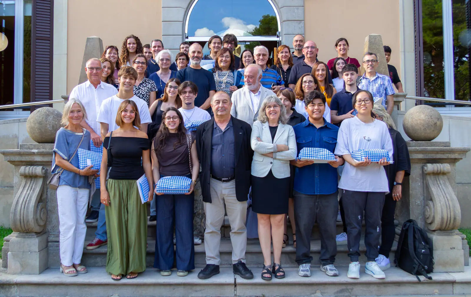 Foto de grup de la 27a edició dels Premis UPC